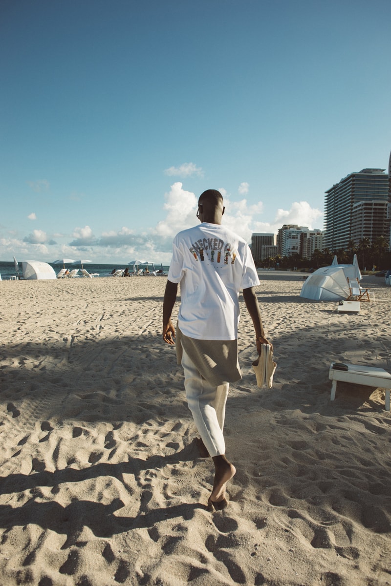 STAMPD 2022 Resort Collection Lookbook Chris Stamp Monochromatic Muted Basics Hoodies Shirts Shorts Jogger Sets Pantsuit Cloud Print 
