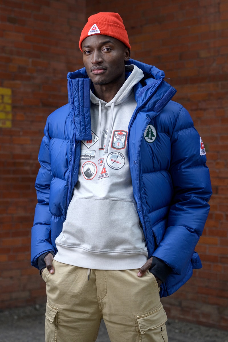 Woods Canada Woods Everest ’82 Collection Parka Down Coats Vests Hoodies Crewnecks Winter Apparel 