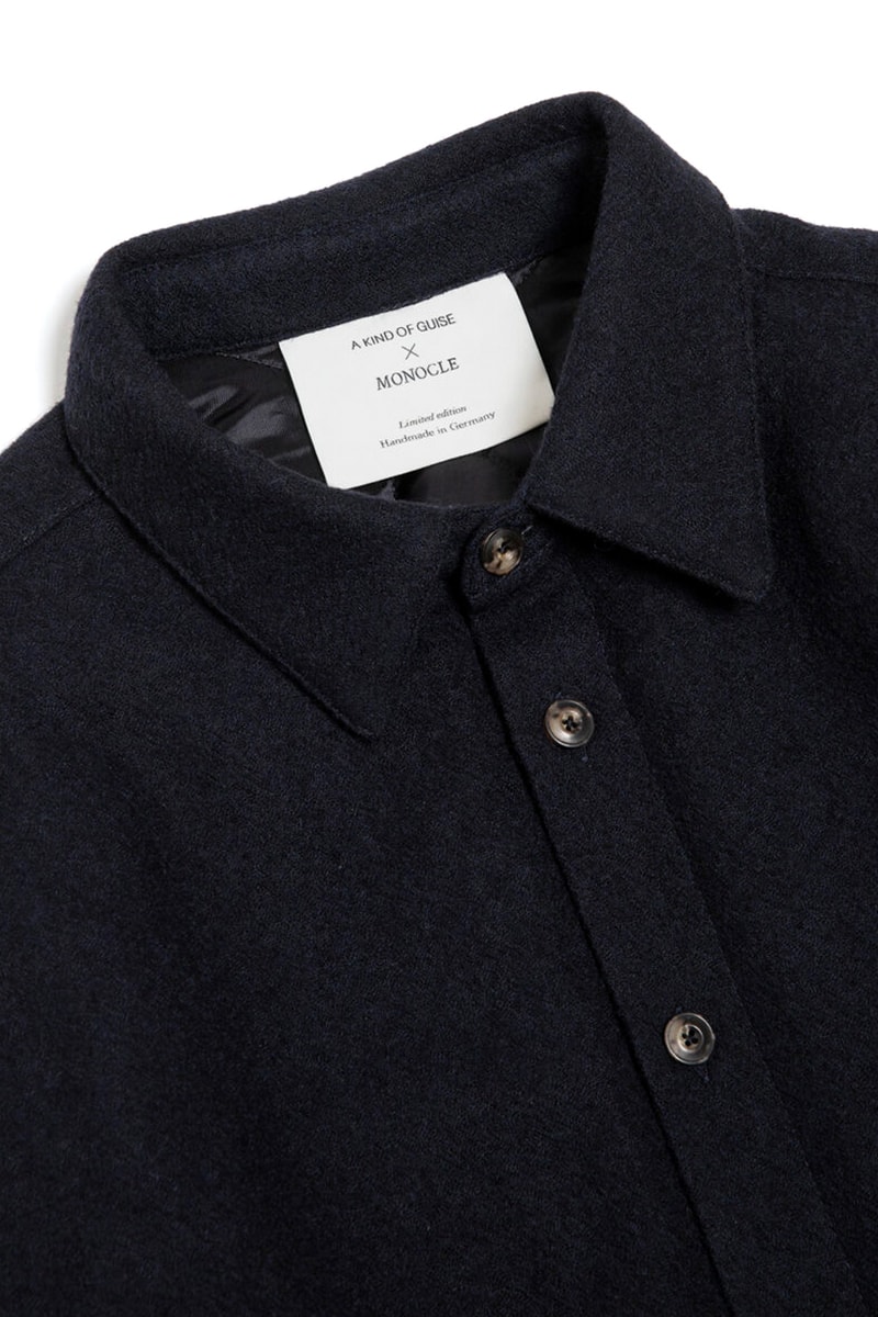A Kind of Guise x Monocle Marani Overshirt Navy