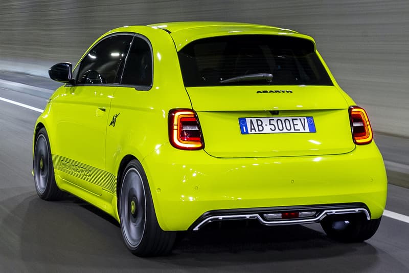 Abarth 500e Pulse EV Electric Car City Car Small Hot Hatch Green Eco Friendly Mini Tesla Elon Musk Fiat