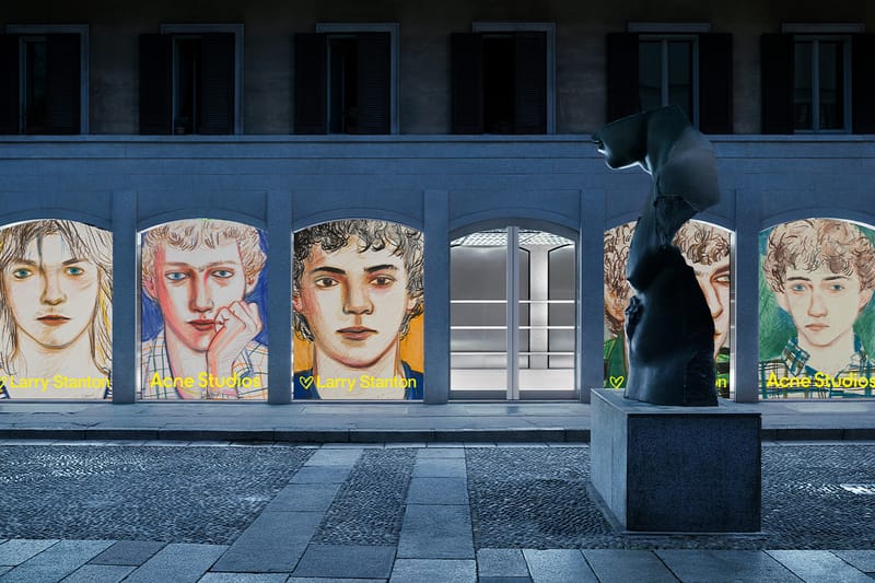 Larry Stanton's Artwork Decorates Acne Studios' Latest Capsule Collection