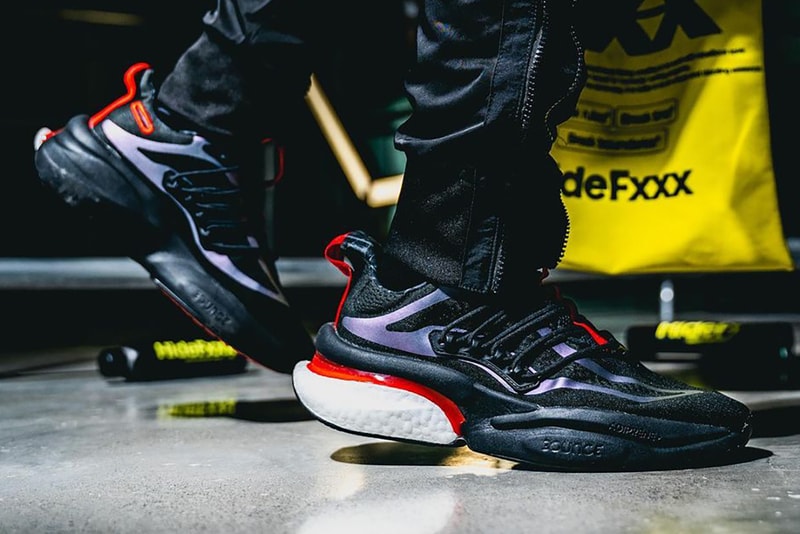 adidas alphaboost v1 black red purple release date info store list buying guide photos price 