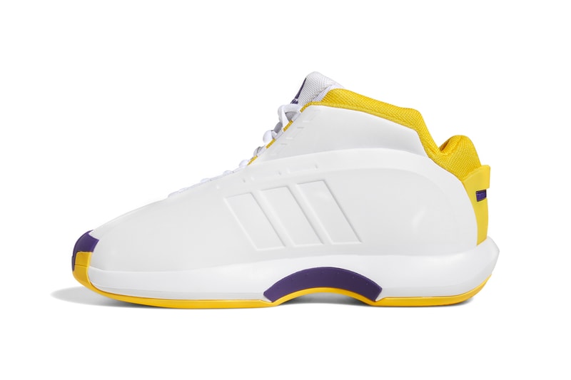 kobe bryant adidas crazy 1 lakers home footwear white bold gold court purple GY8947 release date info store list buying guide photos price 
