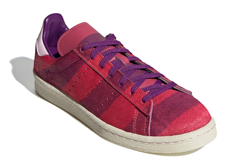adidas Campus 80 Cheshire Cat Disney Alice's Adventures In Wonderland Cartoon Story Three Stripe Sneaker Trainer Footwear Shoes