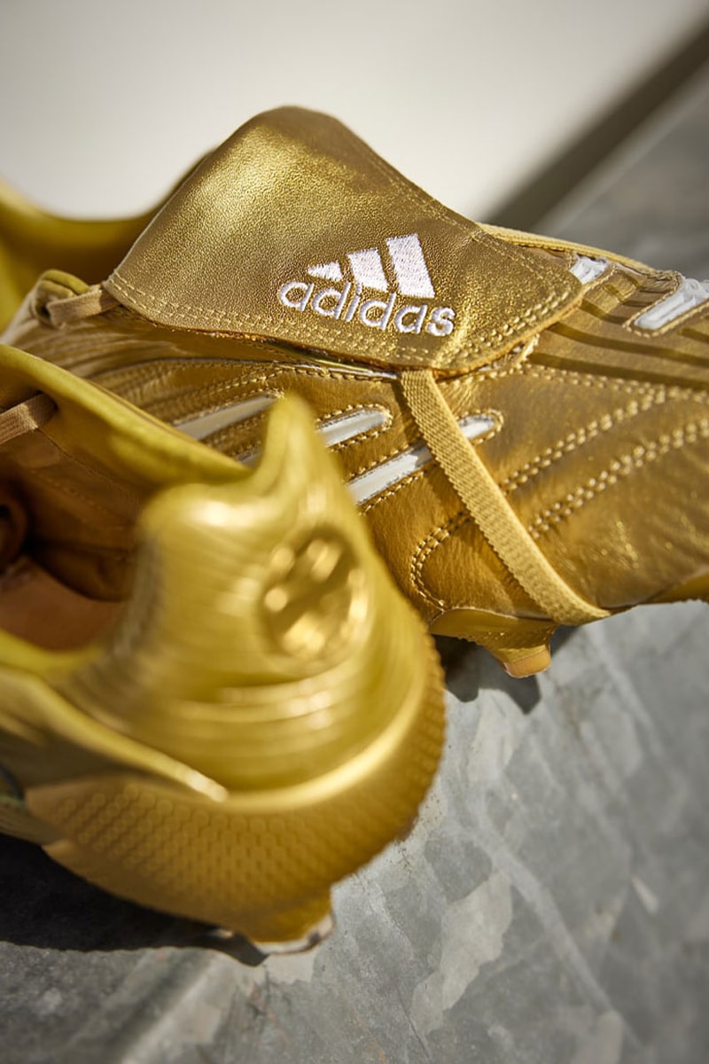 Adidas Football Gold Predator Football Boot Soccer Sports Zinedine Zidane Germany 2006 World Cup France Competition