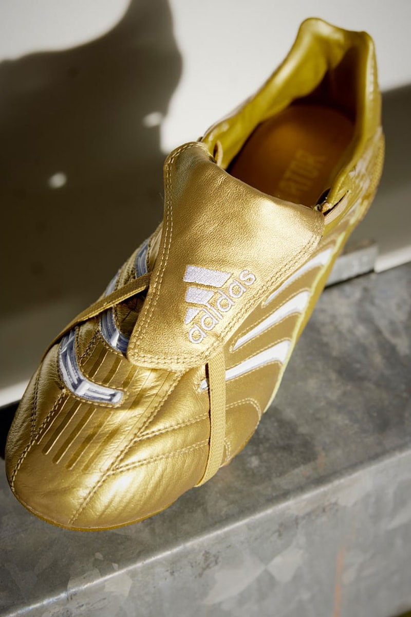 Adidas Football Gold Predator Football Boot Soccer Sports Zinedine Zidane Germany 2006 World Cup France Competition