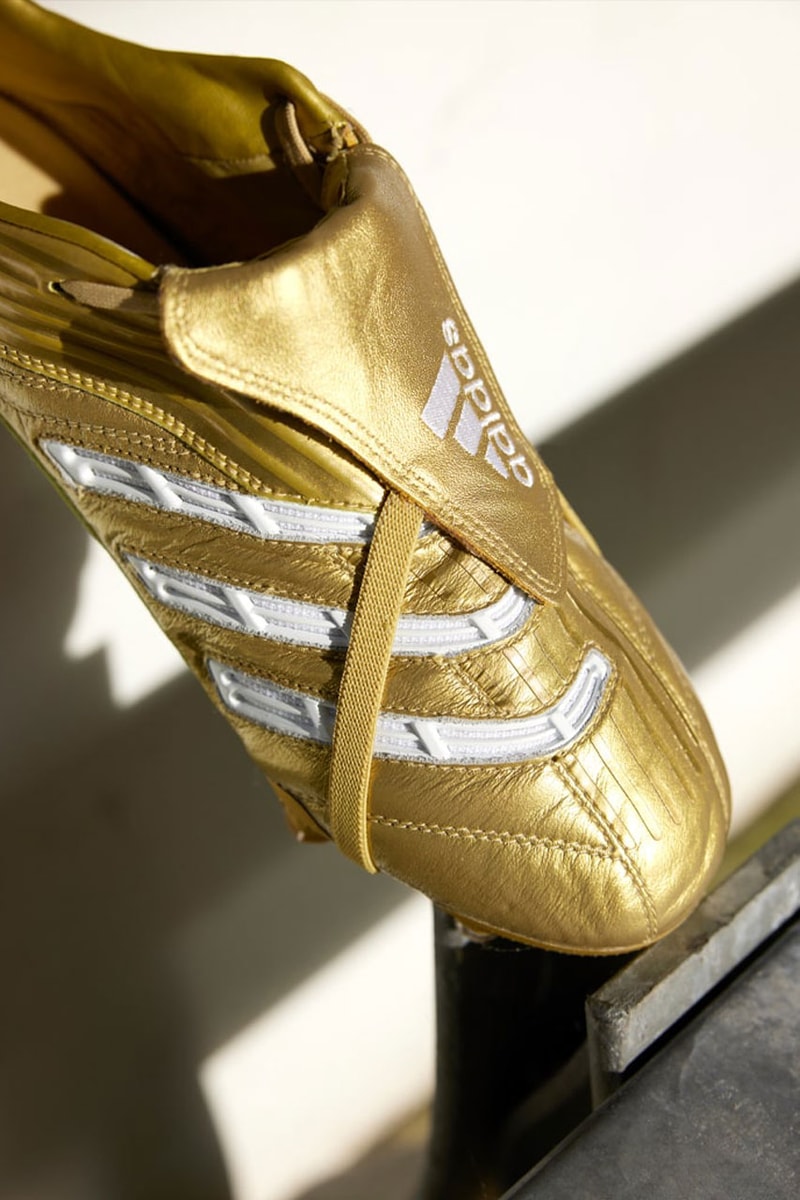 Adidas Football Gold Predator Football Boot Soccer Sports Zinedine Zidane Germany 2006 World Cup France Competition
