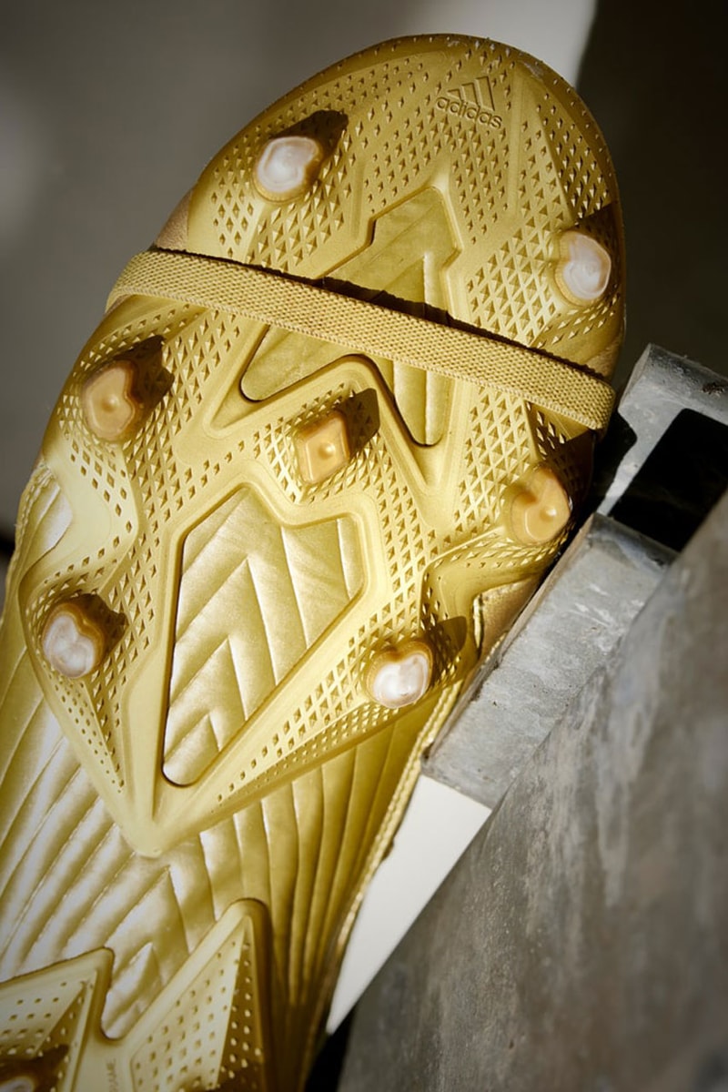Adidas Football Gold Predator Football Boot Soccer Sports Zinedine Zidane Germany 2006 World Cup France Competition