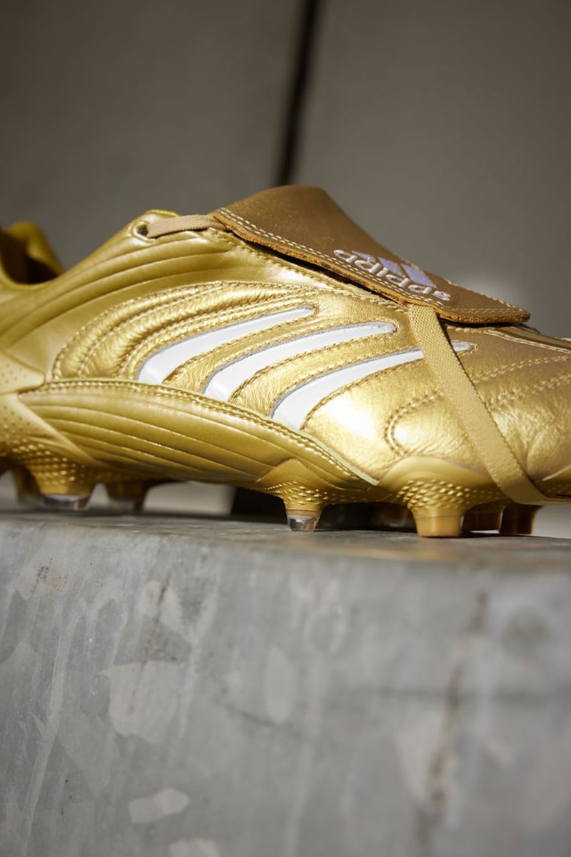 Adidas Football Gold Predator Football Boot Soccer Sports Zinedine Zidane Germany 2006 World Cup France Competition