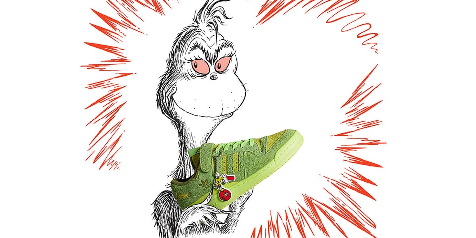 'Dr. Seuss' and adidas Get in the Christmas Spirit With This Forum "Grinch" Collaboration
