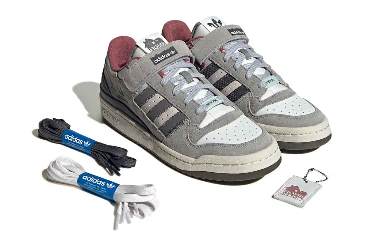 adidas Forum Low Releases "Home Alone 2" Edition for the Holidays ID4328 pigeon lady solid grey crystal white-grey central park kevin lost in new york mcaulay culkin new york city nyc