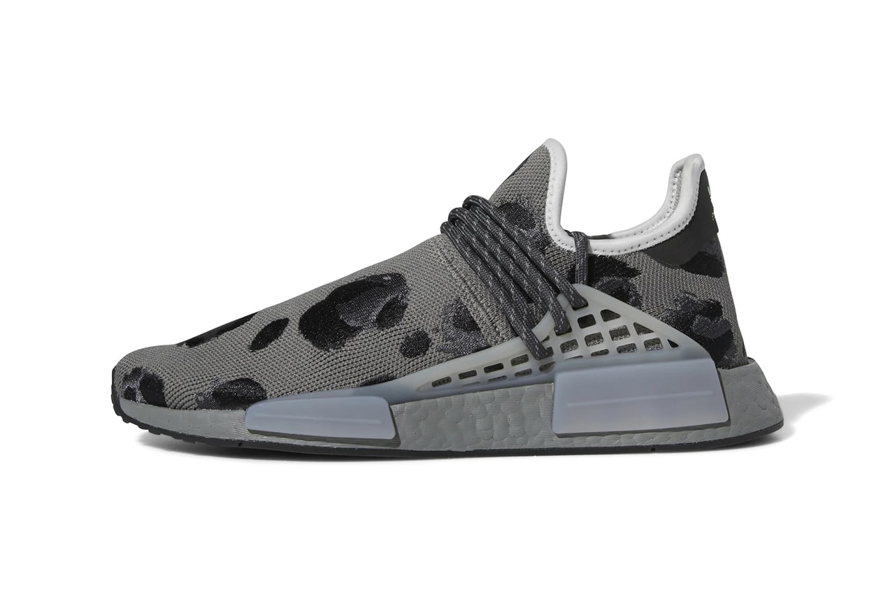 adidas Hu NMD Animal Print Gray ID1531 Release Date pharrell williams humanrace info store list buying guide photos price
