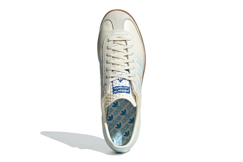 adidas Originals Last Frontier Sneaker Trainer Three Stripe Footwear Synthetic Upper Suede Almost Blue Cream White