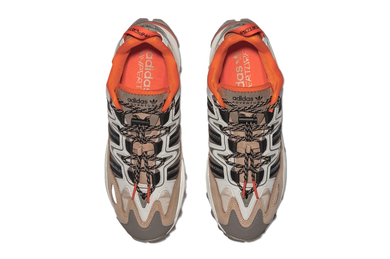 Adidas Originals Three Stripe Hyperturf Adventure Magic Beige Shoes Footwear Trainers HBX Speed Lace Closure Leathee Nubuck
