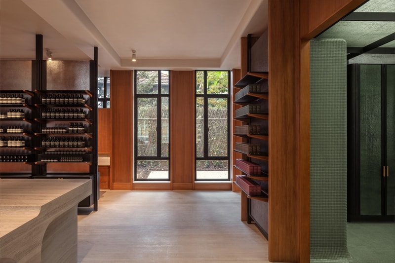 Aesop Shanghai store location dongping road puxi step inside tour fragrance soap info date review visit info