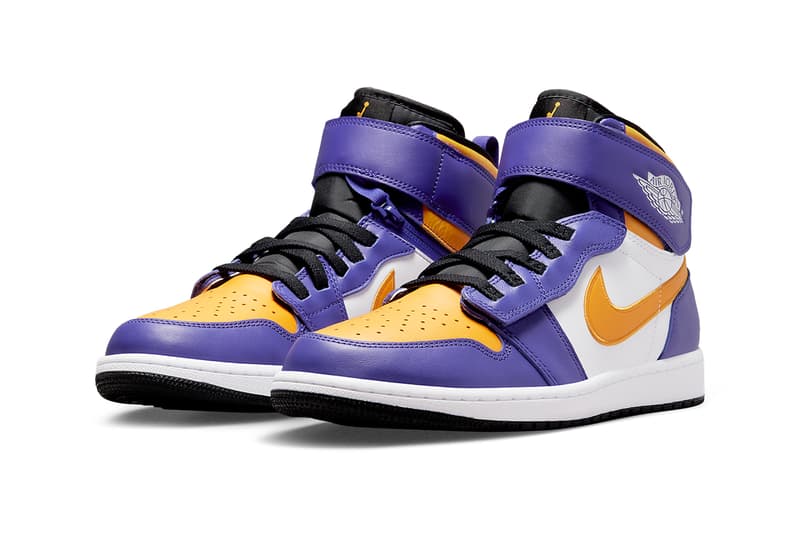 air jordan 1 high flyease lakers CQ3835 517 release date info store list buying guide photos price 