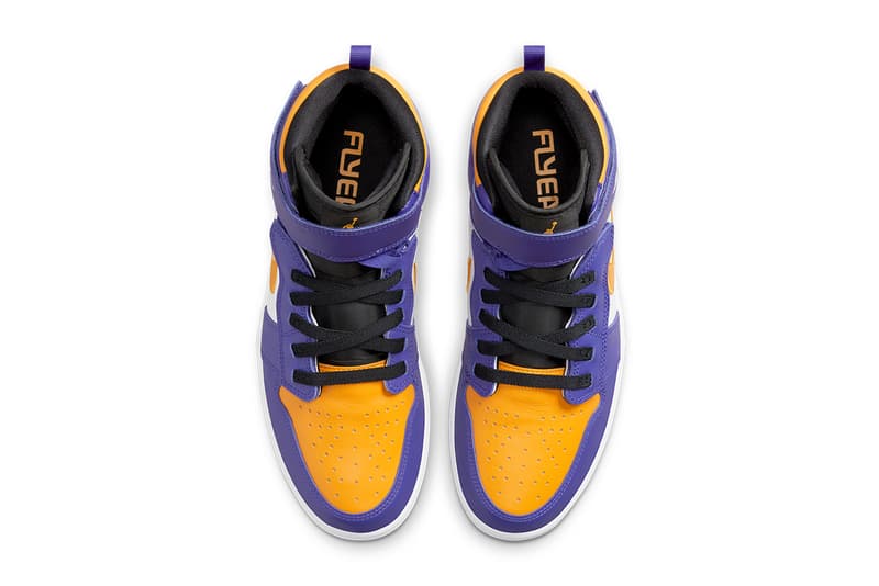 air jordan 1 high flyease lakers CQ3835 517 release date info store list buying guide photos price 