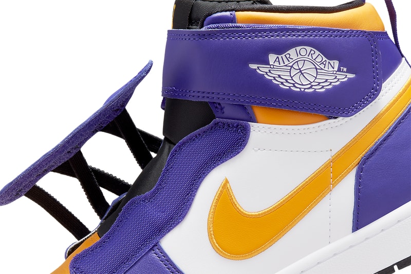 air jordan 1 high flyease lakers CQ3835 517 release date info store list buying guide photos price 