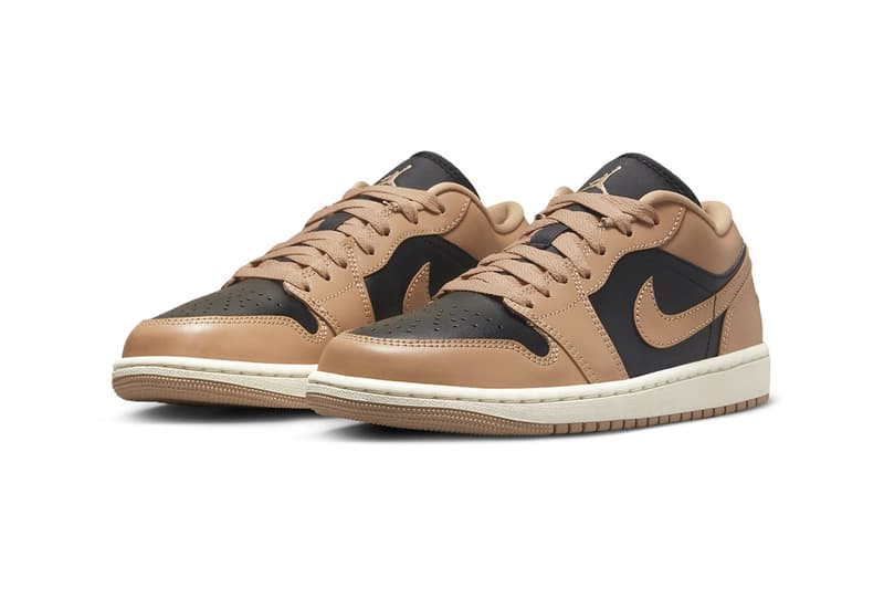 Take an Official Look at the Air Jordan 1 Low "Desert" DV0774-201 spring 2023 low tops michael jordan brand sneakers 