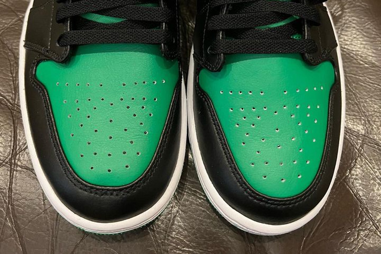 Air Jordan 1 Low Pine Green Black Release Info date store list buying guide photos price