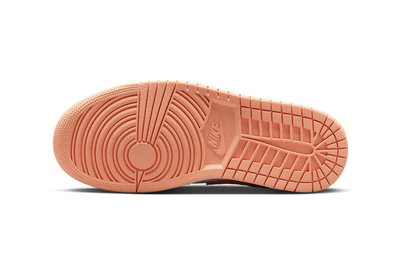 Official Look at Air Jordan 1 Low "Sunset Haze" jordan brand michael jordan wmns citrus white low top low cut