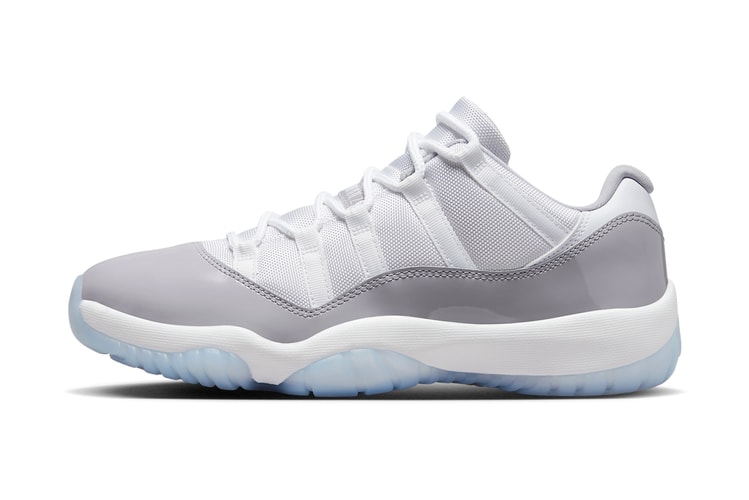 Official Images of the Air Jordan 11 Low "Cement Grey"