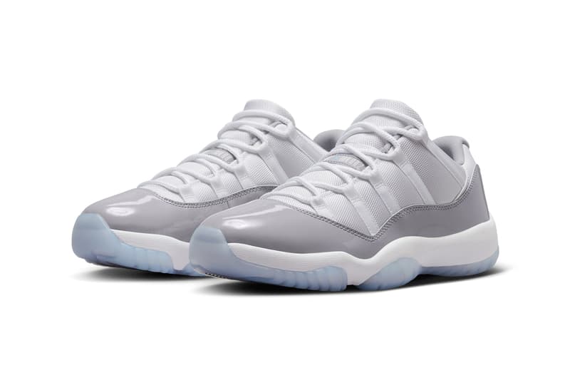 Air Jordan 11 Low Cement Grey AV2187-140 Release Date info store list buying guide photos price