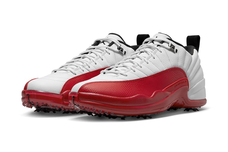 Sweeten Up Your Fairway Fits With the Air Jordan 12 Low Golf "Cherry"