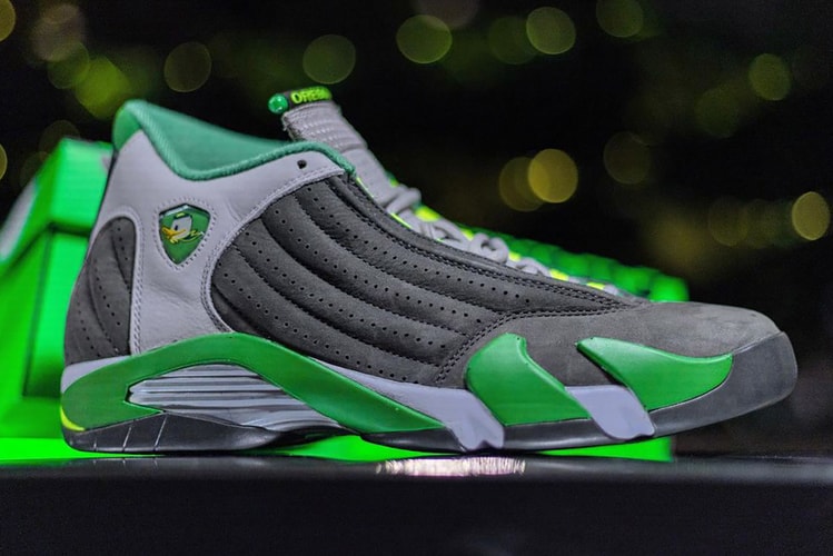 Jordan Brand Fashions the Oregon Ducks a New Air Jordan 14 PE