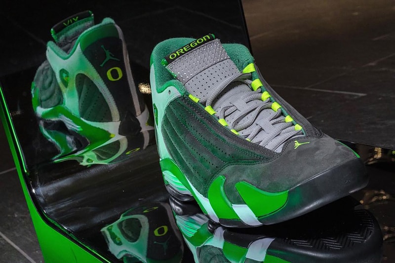 air jordan 14 oregon pe photos release date info store list buying guide photos price 