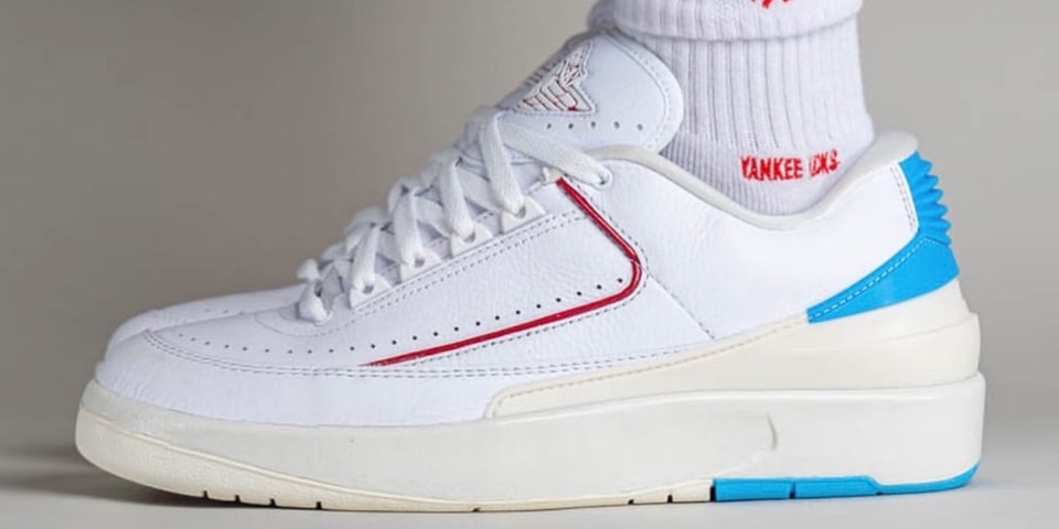 On-Feet Look at the Air Jordan 2 Low "UNC to Chicago"