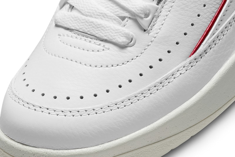 Air Jordan 2 Low UNC to Chicago DX4401-164 Release Date white fire red dark powder blue sail official images info store list buying guide photos price