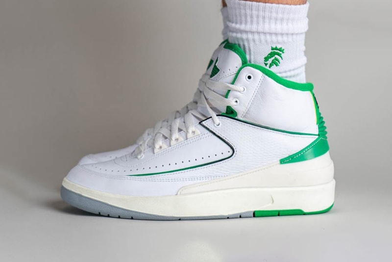 air michael jordan brand 2 lucky green white celtics sneakers official release date info photos price store list buying guide on foot