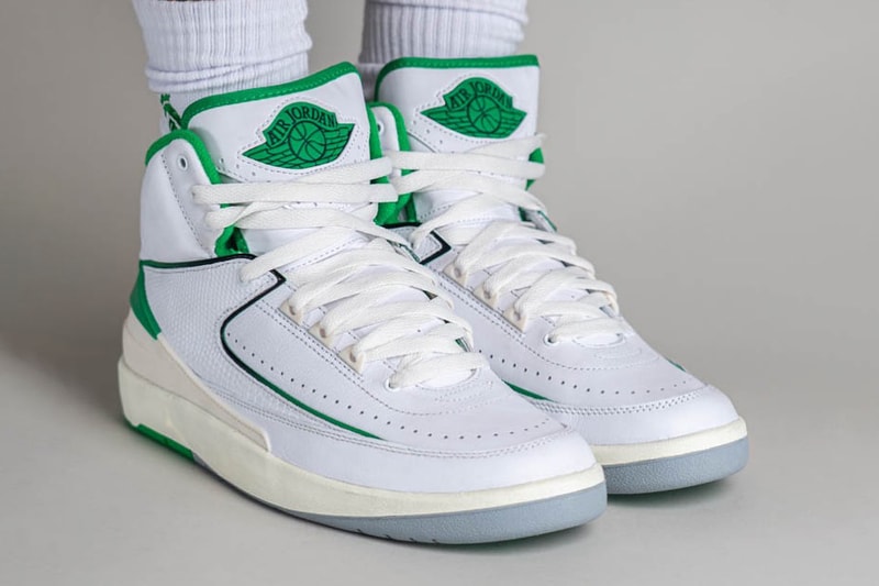 air michael jordan brand 2 lucky green white celtics sneakers official release date info photos price store list buying guide on foot