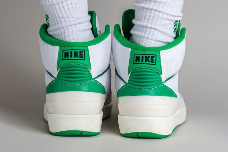 air michael jordan brand 2 lucky green white celtics sneakers official release date info photos price store list buying guide on foot