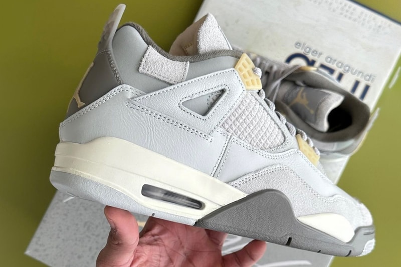 Air Jordan 4 SE Craft Photon Dust Sneaker Footwear Trainer Skateboarding Jordan Brand Swoosh 
