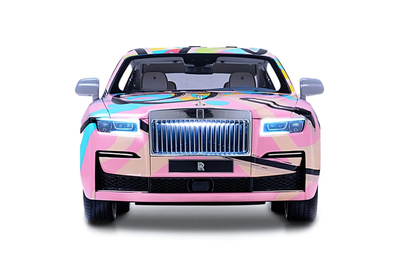 AllRightsReserved and Javier Calleja Shape Rolls-Royce's Ghost With A Colorful Paint Job