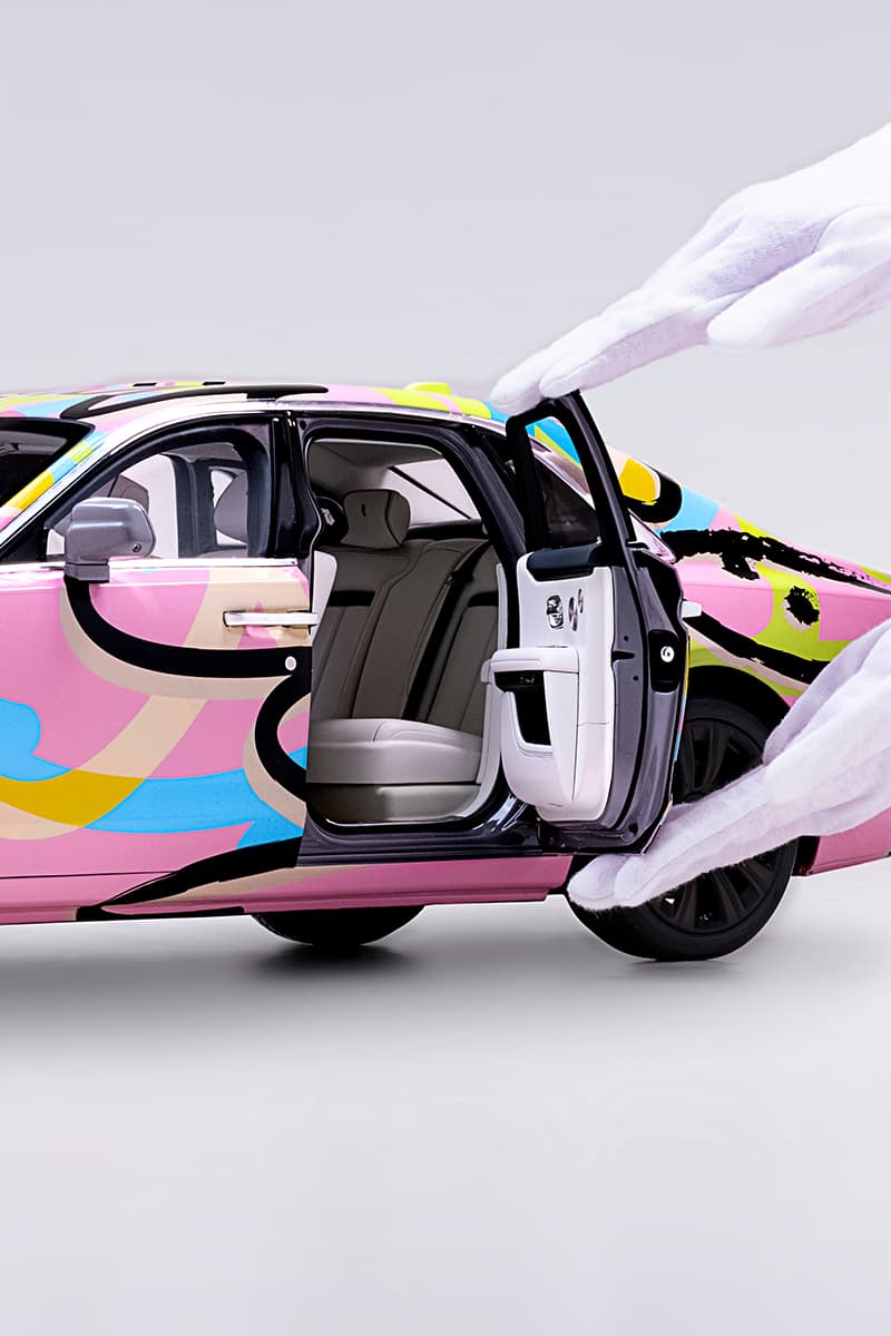 AllRightsReserved Javier Calleja Rolls-Royce Ghost Sculpture Painting Collaboration Release Info 2022