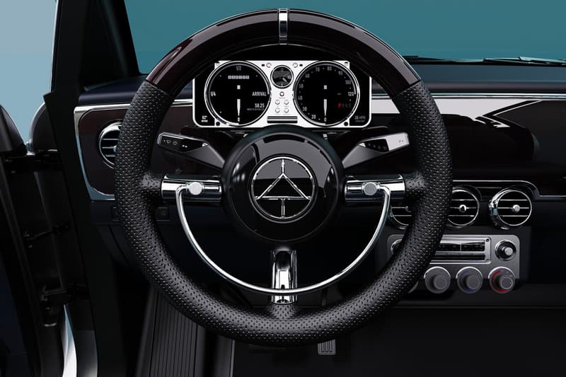 Alpha Motor Corporation montage electric coupe CAD computer aided development 250 miles range metallic silver time machine release info