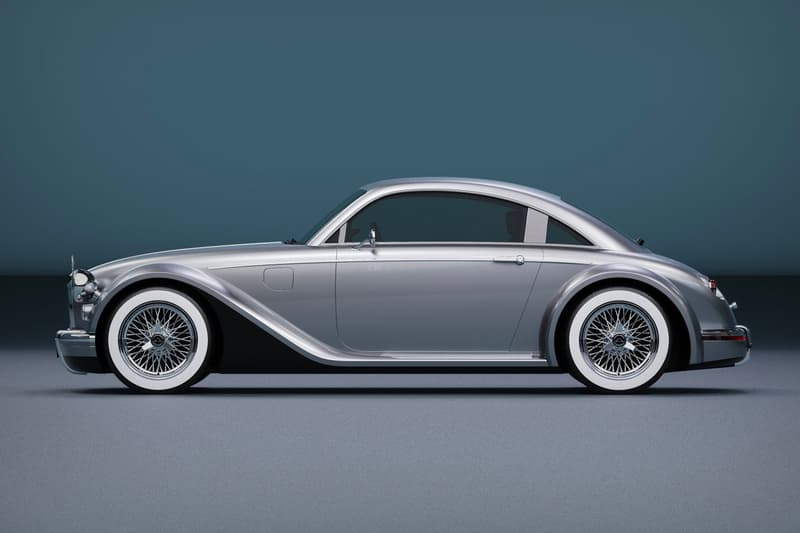 Alpha Motor Corporation montage electric coupe CAD computer aided development 250 miles range metallic silver time machine release info