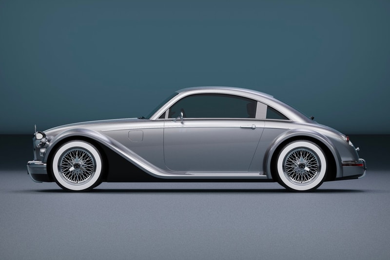 Alpha Motor Corporation montage electric coupe CAD computer aided development 250 miles range metallic silver time machine release info