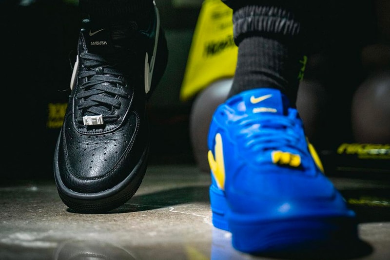 AMBUSH Nike Air Force 1 Low On-Foot Look Release Info DV3464-002 DV3464-001 Date Buy Price Phantom