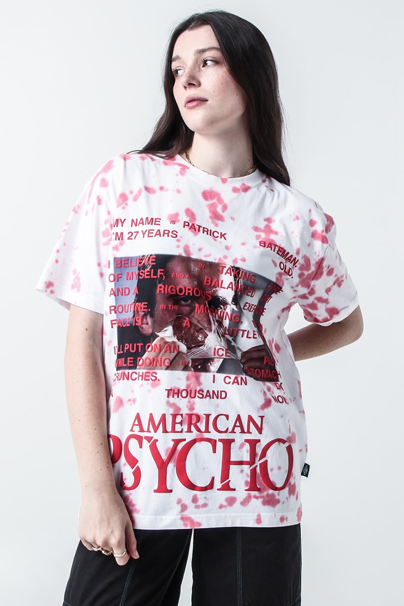 Horror Meets Humor in Dumbgood’s ‘American Psycho’ Capsule Collection