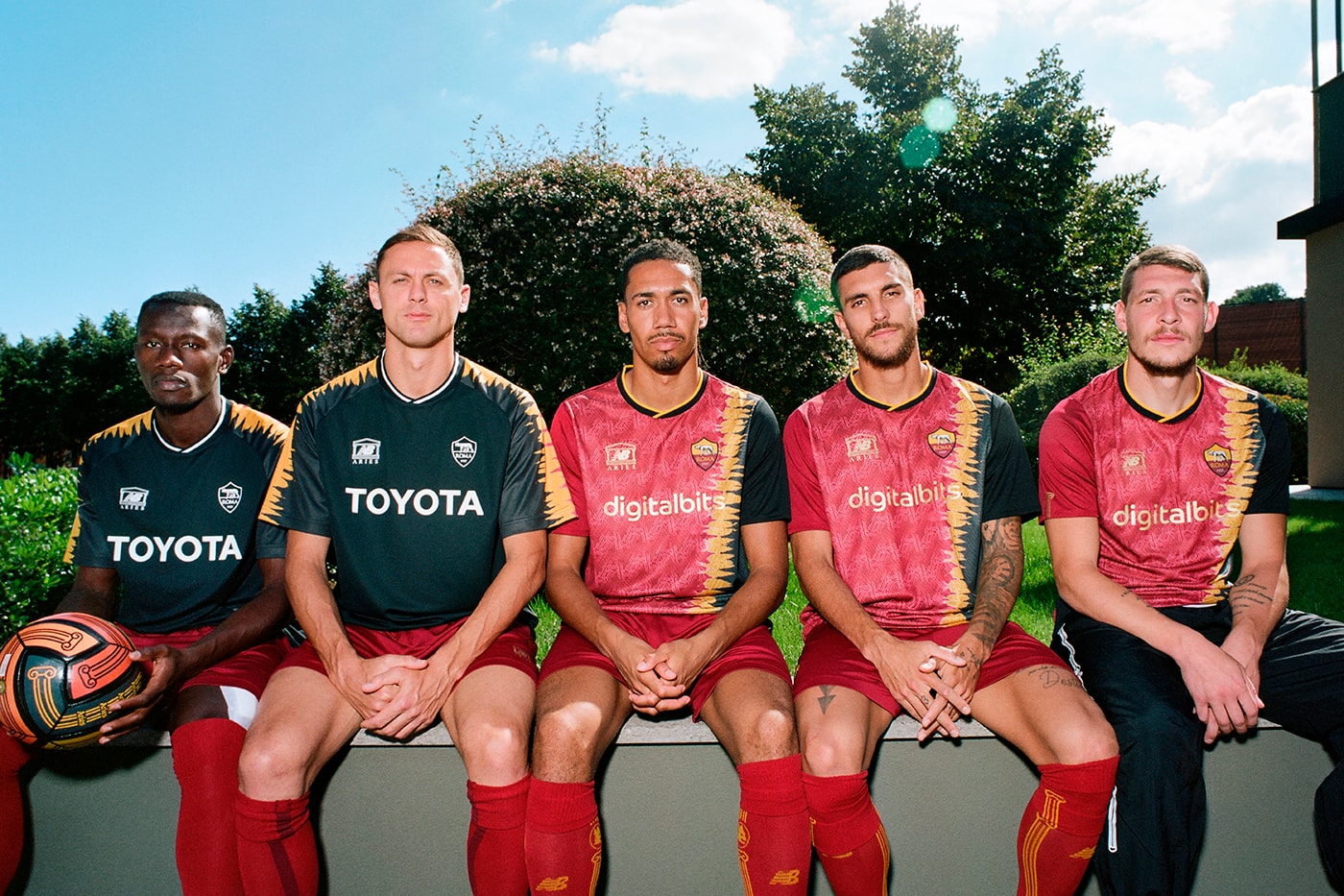 Aries and New Balance Reveal Official AS Roma Collaboration