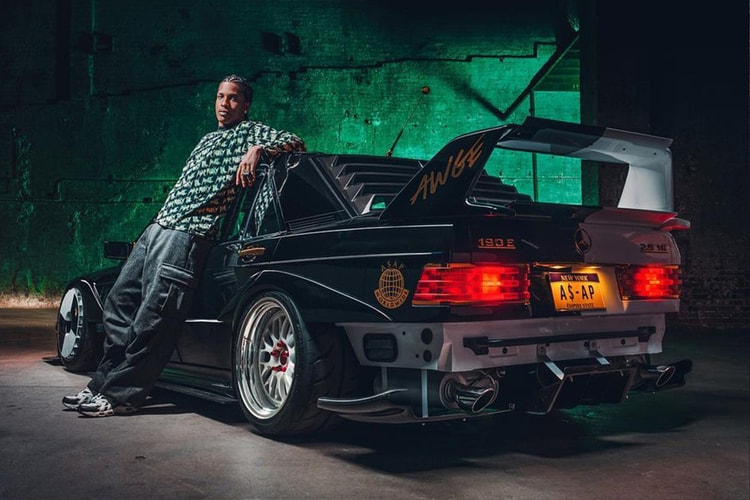 Take a First Look at A$AP Rocky's Real-Life 'Need for Speed' Mercedes-Benz 190E