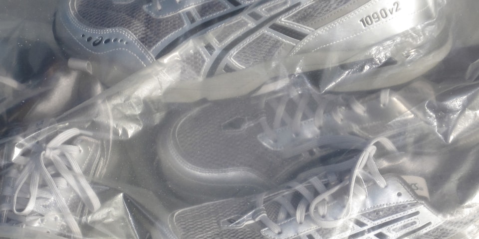 Freja Wewer is Revamping Normcore Trends With Cool Silver ASICS GEL-1090 v2 Collab