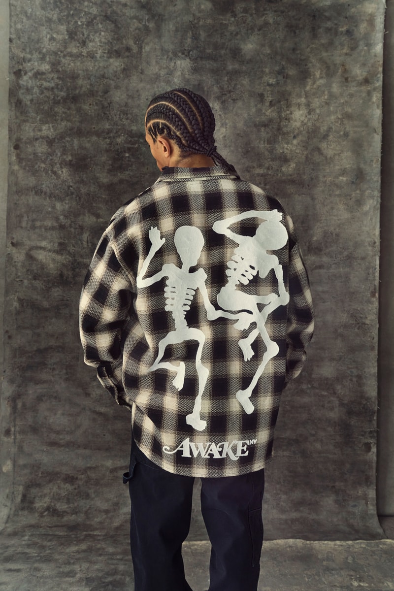 awake ny new york angelo baque fw22 fall winter 2022 lookbook collection release date where to buy info photos price stefan meier overcoat sweater vest jacket t shirt hoodie cardiagan