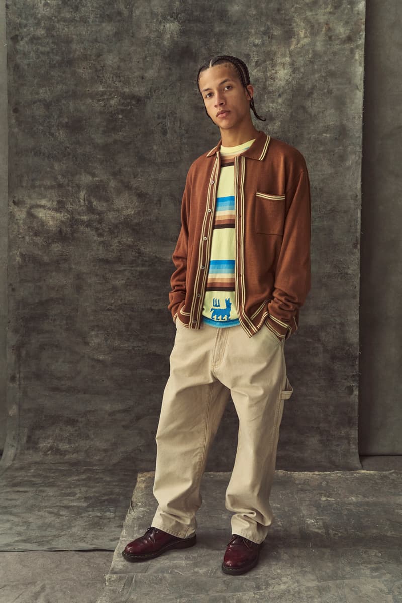 awake ny new york angelo baque fw22 fall winter 2022 lookbook collection release date where to buy info photos price stefan meier overcoat sweater vest jacket t shirt hoodie cardiagan