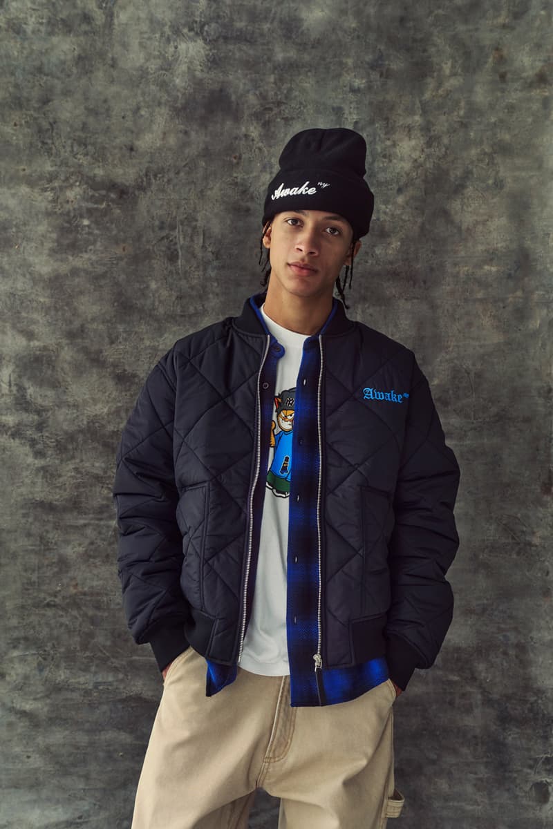 awake ny new york angelo baque fw22 fall winter 2022 lookbook collection release date where to buy info photos price stefan meier overcoat sweater vest jacket t shirt hoodie cardiagan