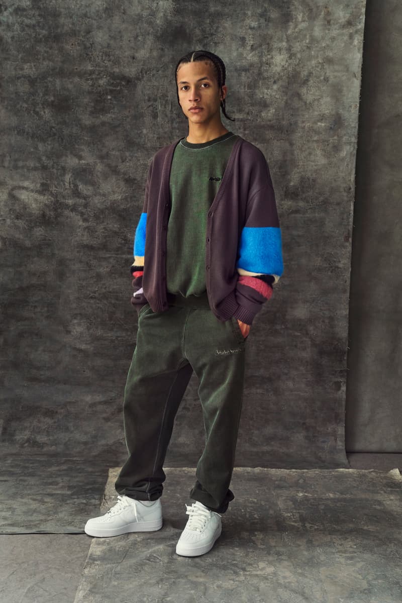 awake ny new york angelo baque fw22 fall winter 2022 lookbook collection release date where to buy info photos price stefan meier overcoat sweater vest jacket t shirt hoodie cardiagan